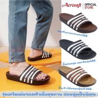 ราคา Aerosoft รองเท้าแตะแบบสวม รองเท้าแตะผู้ชาย เพื่อสุขภาพ พื้นนุ่มพิเศษ Aerosoft SU5048 (50104751545)