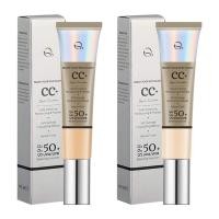 ราคา CC Cream Foundation SPF 50 Sunscreen Foundation คอนซีลเลอร์เนื้อบางเบา Moisturizing Brightening Foundation Face Base แต่งหน้า (46308408755)