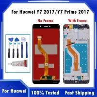 ราคา 5.5" For Huawei Y7 Prime 2017 LCD Digitizer For Huawei Y7 2017 TRT L21 L21A L21X LX2 LX1 LX3 Touch Screen LCD Displ (18349180441)
