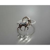 ราคา PY Beauty++ร้านนี้ขายแต่ของแท้++ แหวนเงิน 925 Sterling silver ฝังพลอยเพทายขาว (White Zircon) 1 เม็ด แหวนประจำราศีมังกร (4417220501)