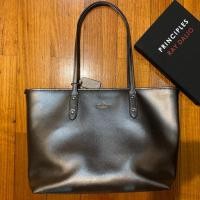 ราคา Coach tote bag silver มือสอง สภาพดีงาม (4016023982)