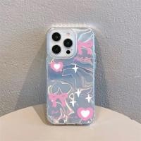 ราคา ARTเคสไอโฟน รักสองสี นุ่มสําหรับ Creative Ripple Luster IPhone11 15 16 13 14 12Pro Max X XR XSMAX 14 15 16 7/8P (26922402687)