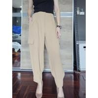 ราคา กางเกงขาจั๊มสีน้ำตาลมือสอง (28114071400)