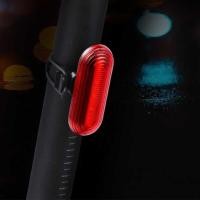 ราคา ❥ 2 ชิ้น LED ไฟท้ายจักรยาน USB ชาร์จไฟท้ายจักรยาน 5 เกี (24140192562)