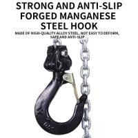 ราคา Mini Lever Hoist Chain Block 250KG 500KG 750KG 1.5m 3m Manual Hoist Hook Chain Handle 2M/min Promp (54157458080)