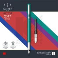 ราคา ปากกาหมึกซึม Parker Vector Standard Emerald CT (1467102827)