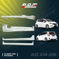 ราคา ชุดแต่งรถยนต์สเกิร์ต Honda Jazz 2014-2016 ทรง Mugen (งานดิบยังไม่ได้ทำสี) พลาสติก ABS (29144258601)