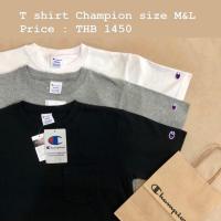 ราคา ลด เสื้อยืด Champion ของแท้ 100% (1262073056)