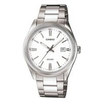 ราคา Casio Standard นาฬิกาข้อมือผู้ชาย สายสแตนเลส รุ่น MTP-1302,MTP-1302D,MTP-1302D-7A1 - สีขาว (9440742912)