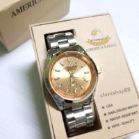 ราคา #พร้อมส่ง⌚นาฬิกาผู้ชาย America eagle แท้ กันน้ำ 100% (1761501877)