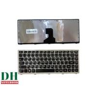 ราคา คีย์บอร์ดโน๊ตบุ๊ค keyboard LENOVO Z400 Z400A P400 Z410 Z400T Z400P TH-ENG (10373730356)