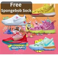 ราคา ♞,♘,♙11.11 ลดราคา! ถูกกฎหมาย Nike Kyrie Irving 5 SpongeBob Patrick Star รองเท้ากีฬารองเท้าบาสเก็ตบอ (42353594577)
