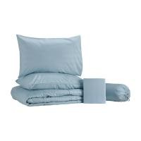 ราคา HomeHuk ชุดผ้าปูที่นอน รุ่นเอ็มลินนี่-ทู ขนาด 6 ฟุต (6 ชิ้น/ชุด) - สีอ่อน (29832190531)
