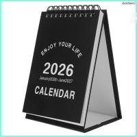 ราคา ปฏิทินตั้งโต๊ะ 2026 แบบรายเดือน สีดำ กระดาษคุณภาพ 1 ชุด สำหรับโต๊ะทำงานและอ่านหนังสือ (55752429723)