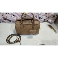 ราคา กระเป๋าCOACH ของแท้ มือ 2ทรงหมอน ไซส์11"สูว7"หนัง แท้ มีตำหนิด้านในป้ายลอก COACH LARGE PEBBLE LEATHER BENNETT SAT (43479785952)