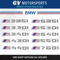 ราคา BMW ป้ายสัญลักษณ์โลโก้ด้านหลัง M โลโก้สีเทา M135i M140i M235i M240i M320i M330i M340i M350i M440i M530i M550i (51107564493)