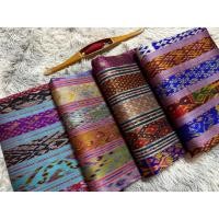 ราคา ผ้าไหมแท้ลายหมี่ 3 ตะกอรวมดาว, ผ้าไหมรวมดาว 3 ตะกอ , ผ้าไหมแท้ 3 ตะกอ (27192752382)