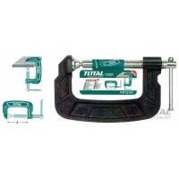 ราคา Total ปากกาตัวซี ( ปากกาจับชิ้นงาน / ปากกาจับไม้ ) ขนาด 4 นิ้ว รุ่น THT13141 ( C-Clamp ) (20573743580)