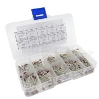 ราคา 10 ค่า * 20PCS Zener Diode Assortment igmopnrq diy ชุดอิเล็กทรอนิกส์แพ็ค 8.2V 9.1V 10V 11V 12V 13V 15V 16V 18V 22V (44015920351)
