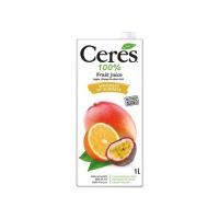 ราคา Ceres 100% fruit juice whispers of summer 1L apple orange & other fruit น้ำผลไม้รวม นำเข้าจาก แอฟริกาใต้ (25120606260)