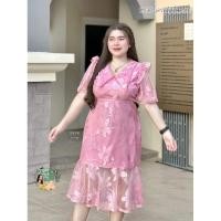 ราคา เดรสสาวอวบ ฮ936 ชุดไปเที่ยวสาวอวบ ชุดไปงานแต่งสาวอวบ ชุดไปคาเฟ่สาวอวบ ชุดไปงานบวชสาวอวบ (29963113245)