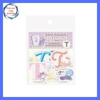 ราคา Sanrio Characters [Flake Stickers] Initial Flake Stickers - Set of 6 / Mix T - Sanrio (26389645648)