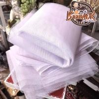 ราคา 1y (90cmx150cm) ผ้าโปร่ง แข็ง ผ้าตาข่าย แข็ง สีขาว ขนาดกว้าง 90 เซนติเมตร x ความยาว 150 เซนติเมตร (4329297124)