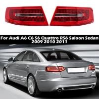ราคา ไฟท้ายรถหยุดไฟเลี้ยวไฟสัญญาณสําหรับ Audi A6 C6 S6 RS6 Saloon ซีดาน 2009 2010 2011 LED ไฟท้ายด้านหลัง Lampauto อะไหล่ตกแต่งรถ (56159368070)