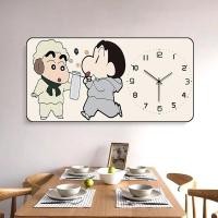ราคา 【พร้อมส่ง】นาฬิกาแขวนผนัง ลายการ์ตูนชินจังน่ารัก เสียงเงียบ สําหรับร้านอาหาร ห้องนั่งเล่น (25115481904)