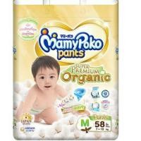 ราคา MamyPoko Pants Super Premium Organic ไซส์ M จำนวน 58 ชิ้น (5835192851)