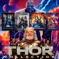 ราคา Thor ธอร์ เทพเจ้าสายฟ้า ภาค 1-4 DVD หนัง มาสเตอร์ พากย์ไทย (22236713348)