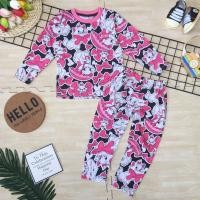 ราคา 08 ชุดเซ็ตเด็ก ชุดนอนเด็ก ผ้าพิมพ์ลายการ์ตูน แมวมาลี ร่ม สีชมพู ดำ (เสื้อยืดแขนยาว + กางเกงขายาว) แฟชั่น ชุดเด็ก -1ชุด (3337059270)