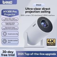 ราคา A]] HY300 /HY300PRO HY300/4K HD Lonaisci สมาร์ทโปรเจคเตอร์โฮมเธียเตอร์แบบพกพา Projektor หน้าจอโปรเจคเตอร์ Lcd ไร้สาย (50057853977)