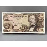 ราคา ธนบัตรรุ่นเก่าของประเทศออสเตรีย ชนิด20Schilling ปี1967 UNC (42652227878)