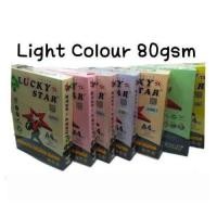 ราคา 1PACK=450SHEET ! ! !LUCKY STAR A4 PREMIUM COLOUR PAPER 80GSM ( LIGHT COLOUR ) (ราคา 1 แพ็ค) (48055758878)