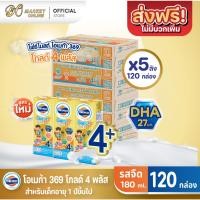 ราคา (ยกลังX5ลัง)โฟร์โมสต์ โอเมก้า สมาร์ท โกลด์+4พลัส รสจืด 180มล. ยกลัง5ลัง รวม120กล่อง (29442227093)