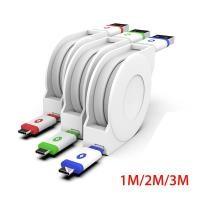 ราคา สายชาร์จ USB Type C 2 ม. 3 ม. ยืดหดได้ สําหรับ Samsung Huawei Xiaomi USB-C สายชาร์จ Type-C แบบพกพา สายชาร์จโทรศัพท์มือถือ Redmi 10x note 10 8 (12086473172)