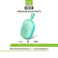 ราคา ROBOT ลำโพงบลูทูธ รุ่น RB20 ลำโพง Speaker Bluetooth แบบพกพา.ขนาดเล็กพกพาสะดวก เหมาะกับการทำกิจกรรมกลางแจ้ง (28650750939)