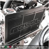 ราคา Radiator Guard Cover For Honda Rebel CMX 250 300 500 Rebel300 Rebel500 CMX500 radiator Grill Protec (47653391257)