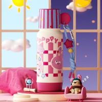 ราคา 【LUCKY】Sidagar แก้วเก็บความเย็นสำหรับเด็กผู้หญิง กระติกน้ำเด็ก สแตนเลส 316 แก้วมีหลอด เก็บความร้อนหรือความเย็น 580มล. (44174262817)