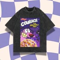 ราคา เสื้อยืดโอเวอร์ไซส์สีม่วง Haze "Courage" | ล้างหิน | เสื้อยืดโอเวอร์ไซส์ | วินเทจ วินเทจ วินเทจ วินเทจ | ท็อปส์ | เสื้อยืดลายการ์ตูน (50356268904)