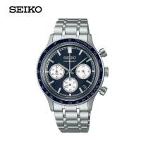 ราคา SEIKO Quartz Chronograph นาฬิกาข้อมือ (ไซโก) รุ่น SSB477P ขนาด 38.7 mm สีน้ำเงิน (42055272899)