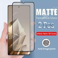 ราคา Infinix Note 50 Pro+ 5G คลุมทั้งหมดMatteกระจกนิรภัยสําหรับ Infinix Note50 Pro Pro+ Note 50x 4G 5G Anti-Fingerprint Matteป้องกันหน้าจอฟิล์มสําหรับ Infinix Note50Pro+ 5G ด้านหน้าฟิล์ม (29333521248)