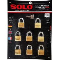 ราคา SOLO กุญแจโซโล KA 4507 SQ-40 มม.(8ตัว/ชุด) (2058909623)