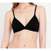 ราคา ชุดว่ายน้ำ มือสอง bikini top old navy สีดำ (40930373559)