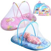 ราคา ที่นอนเด็ก ชุดที่นอนพร้อมมุ้งครอบแบบเต็นท์​ Baby​ Happy (6162277989)