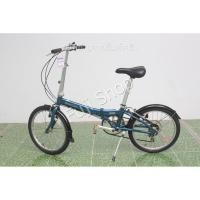 ราคา จักรยานพับได้ญี่ปุ่น - ล้อ 20 นิ้ว - มีเกียร์ - อลูมิเนียม - Dahon Metro - สีน้ำเงิน [จักรยานมือสอง] (21753105073)