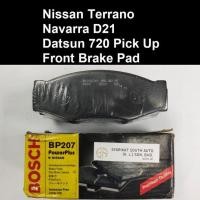 ราคา ผ้าเบรค Nissan Terrano หน้า BP207 Bosch Nissan Navara D21 Datsun 720 Stanza Laurel (54609156671)