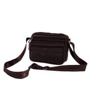 ราคา [กระเป๋ามือสอง] ZEREF ของแท้! cross body! หนังวัวแท้ 8.5นิ้ว สีน้ำตาลเข้ม กระเป๋าสภาพดี กระเป๋าสะพายข้าง (20562030231)