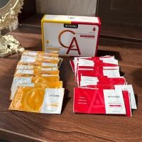 ราคา 60 ถุง!Three Anti-Lifting Morning C Night A Essence Combine 2ml x 60 กระเป๋าปรับสีผิวให้กระจ่างใส Moisturizing Light ริ้วรอยกระชับ (43930330585)